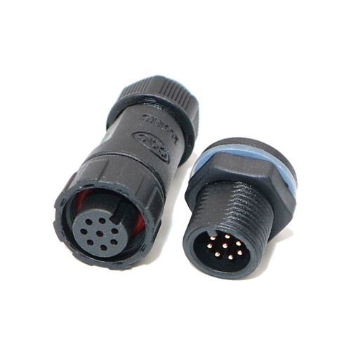 IP68 M12 4 Pin Panel Mount Front Fastened Connector Solder Type for Cable 8 pin Sensor Connector Nylon PA66 Material for LED Strips IP68 M12 4 Pin Panel Mount Front Fastened Connector Solder Type for Cable 8 pin Sensor Connector Nylon PA66 Material for LED Strips