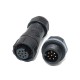 IP68 M12 8 Pin Panel Mount Back Fastened Connector Solder Type for Cable 8 pin Sensor Connector Nylon PA66 Material for LED Strips IP68 M12 8 Pin Panel Mount Back Fastened Connector Solder Type for Cable 8 pin Sensor Connector Nylon PA66 Material for LED Strips