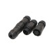 IP68 Waterproof connector M12 6pins Butt plug Sold Type Flame retardant nylon aviation connectors for LED Strips IP68 Waterproof connector M12 6pins Butt plug Sold Type Flame retardant nylon aviation connectors for LED Strips