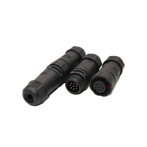 IP68 Waterproof connector M12 8 pins Butt plug Sold Type Flame retardant nylon aviation connectors Outdoor for LED Strips IP68 Waterproof connector M12 8 pins Butt plug Sold Type Flame retardant nylon aviation connectors Outdoor for LED Strips