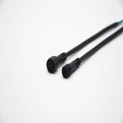 M10 4pin Connector With 0.2M Length IP67 Waterproof 3*0.3㎜² Cable Male Female Connector For LED
