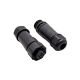 M12 4 Pin Connector Nylon PA66 Material Waterproof Male Female Docking Connector For Signal Transmission M12 4 Pin Connector Nylon PA66 Material Waterproof Male Female Docking Connector For Signal Transmission