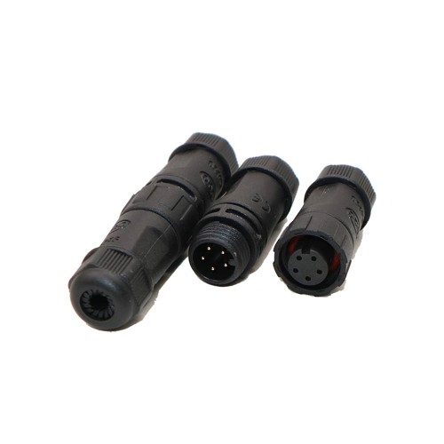 M12 5 Pin Nylon PA66 Material Waterproof Male Female Power Connector For Signal Transmission Outdoor M12 5 Pin Nylon PA66 Material Waterproof Male Female Power Connector For Signal Transmission Outdoor