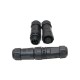 M12 5 Pin Nylon PA66 Material Waterproof Male Female Power Connector For Signal Transmission Outdoor M12 5 Pin Nylon PA66 Material Waterproof Male Female Power Connector For Signal Transmission Outdoor