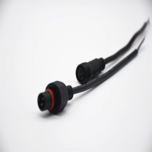 M15 2Pin Connector IP67 Waterproof 0.2M length Cable Male Female Connector for LED M15 2Pin Connector IP67 Waterproof 0.2M length Cable Male Female Connector for LED