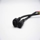 M19 PVC 5Pin Male And Female Screw Joint Connector For AC/DC IP67 Nylon Waterproof 0.2M Length 5*0.5㎜² Cable For LED M19 PVC 5Pin Male And Female Screw Joint Connector For AC/DC IP67 Nylon Waterproof 0.2M Length 5*0.5㎜² Cable For LED