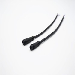 M8 Gold- Plated Copper 6Pin Connector For AC/DC IP67 Nylon Waterproof 0.2M Length 6*0.2㎜² Cable Male And Female Connector For LED
