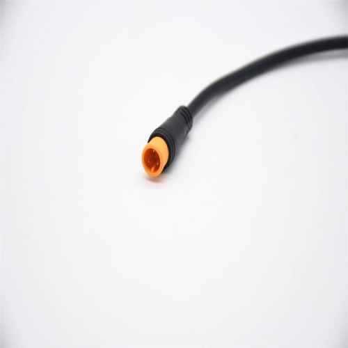 M8 Orange Rubber Core 3Pin Male And Female Connector For AC/DC IP67 Nylon Waterproof 1M Length 3*0.2㎜² Cable For LED M8 Orange Rubber Core 3Pin Male And Female Connector For AC/DC IP67 Nylon Waterproof 1M Length 3*0.2㎜² Cable For LED