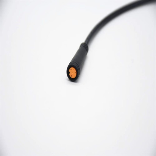 M8 Orange Rubber Core 3Pin Male And Female Connector For AC/DC IP67 Nylon Waterproof 1M Length 3*0.2㎜² Cable For LED M8 Orange Rubber Core 3Pin Male And Female Connector For AC/DC IP67 Nylon Waterproof 1M Length 3*0.2㎜² Cable For LED
