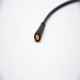 M8 Orange Rubber Core 3Pin Male And Female Connector For AC/DC IP67 Nylon Waterproof 1M Length 3*0.2㎜² Cable For LED M8 Orange Rubber Core 3Pin Male And Female Connector For AC/DC IP67 Nylon Waterproof 1M Length 3*0.2㎜² Cable For LED