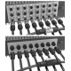 5 Pin Waterproof Aviation Socket Panel Type Circular Connector LP20 Series 5 Pin Waterproof Aviation Socket Panel Type Circular Connector LP20 Series
