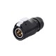 LP20 Series 4 Pin Plug Waterproof Connector IP67 Power Connector Solder Type LP20 Series 4 Pin Plug Waterproof Connector IP67 Power Connector Solder Type