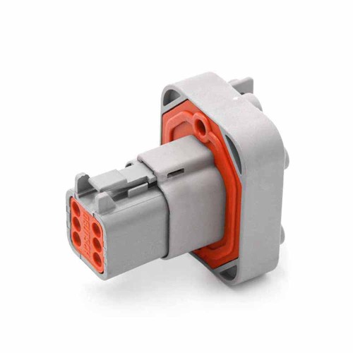 R/A 6 Pin Right Angle Waterproof Female Male Automotive Sealed Connector Elecje DT13-6P for Electric Vehicles