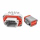 R/A 8 Pin Right Angle Waterproof Female Male Automotive Sealed Connector Elecje DT13-8P for Electric Vehicles