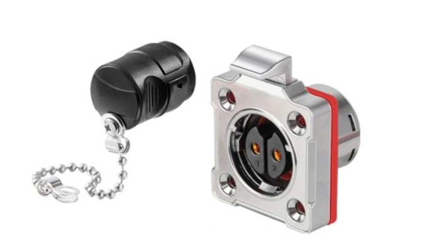 Secure Power in Harsh Environments: Heavy-Duty 2 Pin Industrial Socket for Precision Connections​