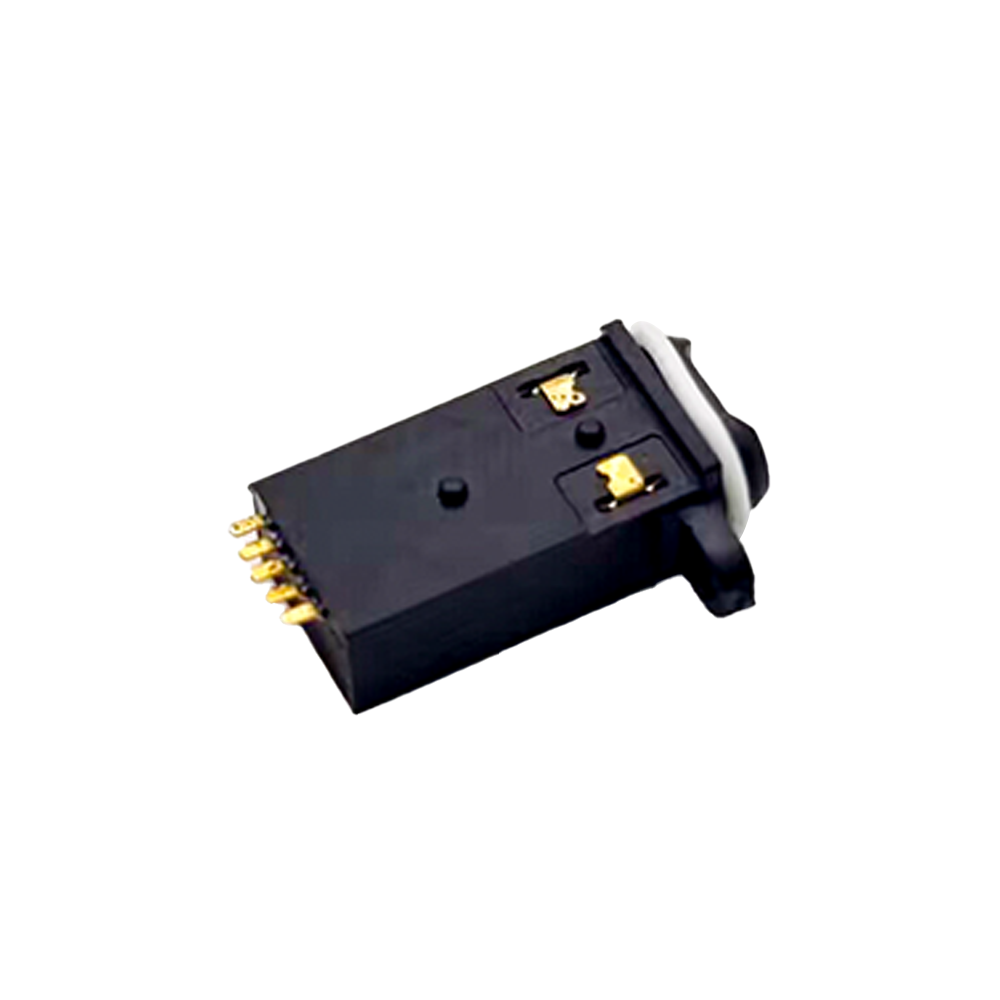 4 Pole headphone Jack Waterproof Earphone Jack 3.5mm 4 Pole SMT IP67