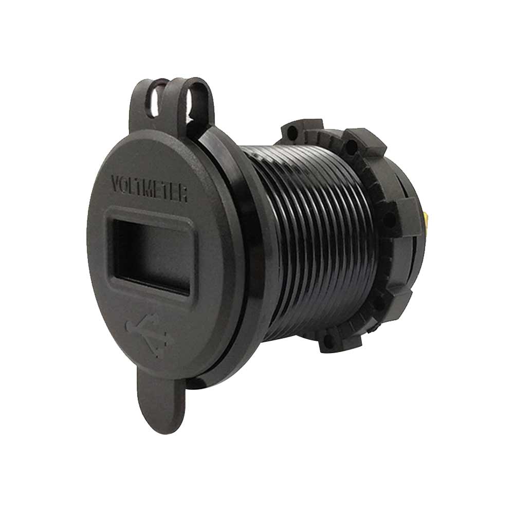 Car Charger with PD QC3.0 Modified Car Charger, Equipped with Voltage Display and Switch Charger