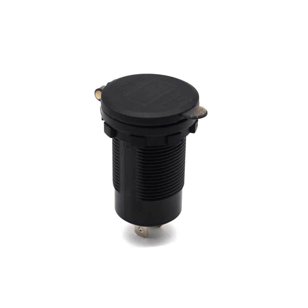 Car-mounted Phone Charger with Dual PD+QC3.0 Fast Charging Modified with Voltage Display and Switch