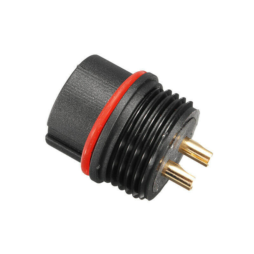2 Pin Waterproof Connector SP17 IP68 Cable Plug Socket In-line Type