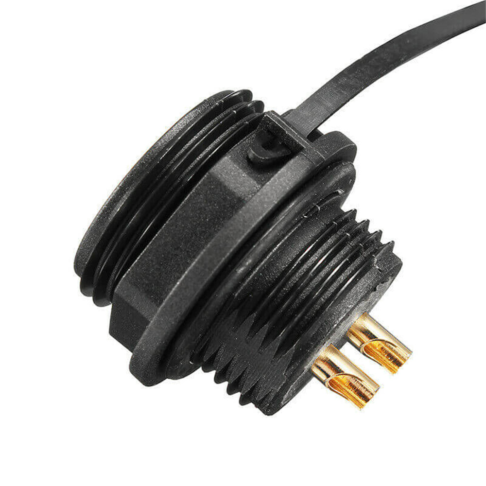 2 Pin Waterproof Connector SP17 IP68 Cable Plug Socket In-line Type
