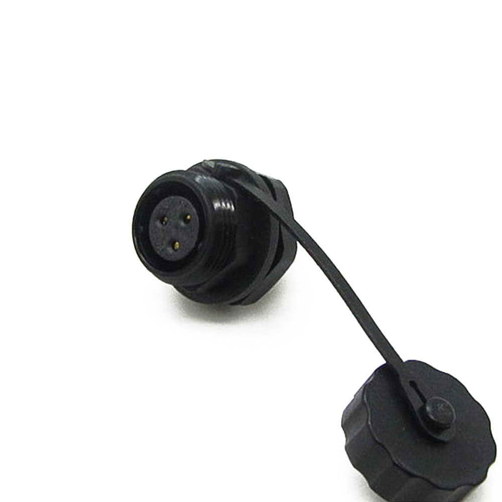 Aviation connector sp13 male plug & female socket in line type 3 pin