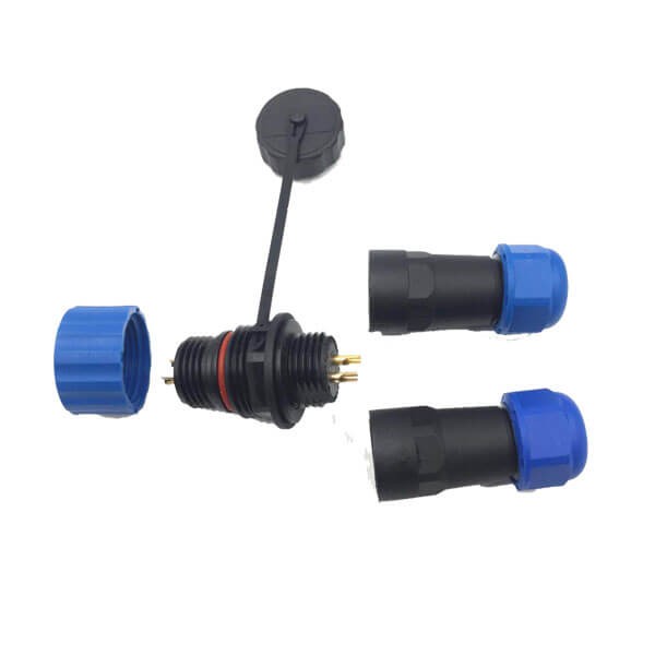 SP21 Waterproof 4 Pin Connector High Voltage Series Compatible Elecje Connector