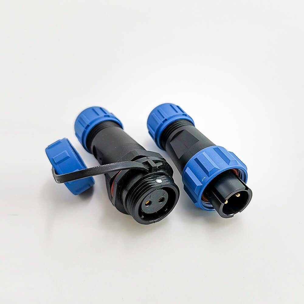 Waterproof Connector IP68 Elecje 9 pin Male Plug & Female Socket butt Connector