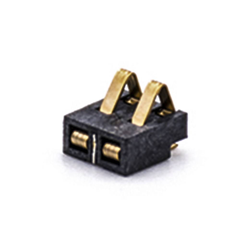 2 Pin Connector PCB Mount 2.5PH 2.4H Gold Plating Horizontal Battery Connector