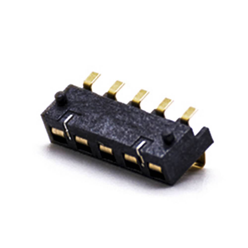 5 Pin Battery Connector 3.0H PCB Mount 2.5MM Pitch Horizontal Battery Connector