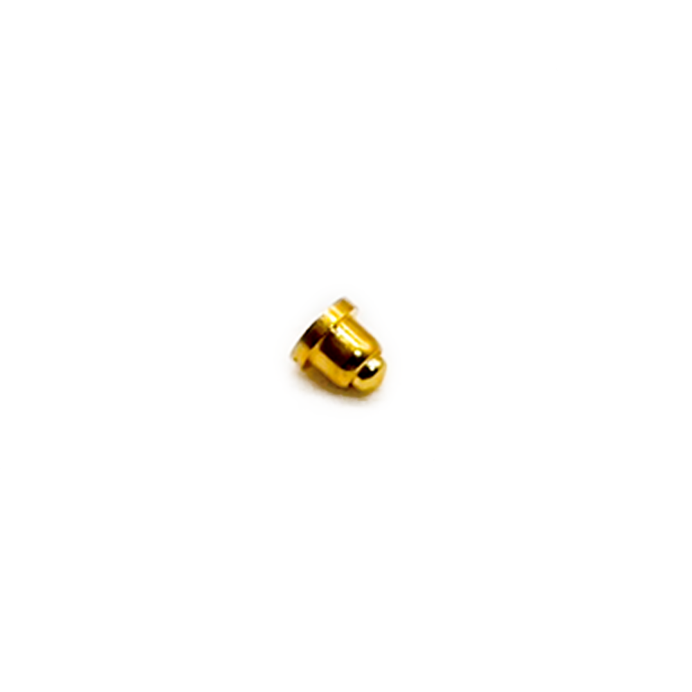 Battery Pogo Pin Connector Brass Gold Plating Solder Single Core Side-mounted Shaped Series