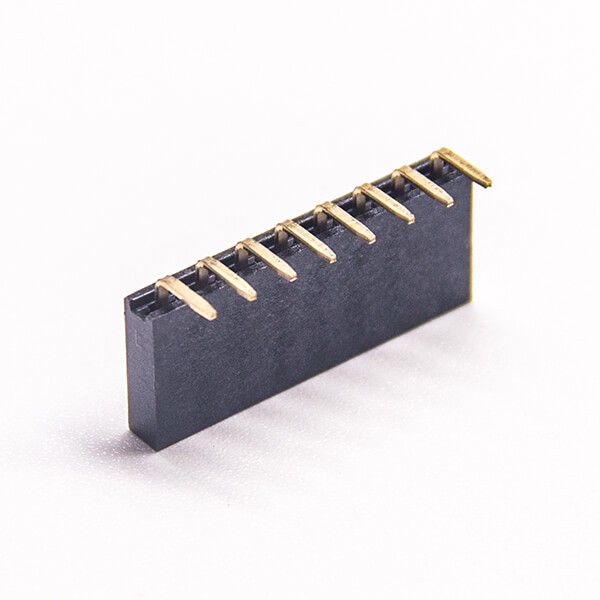 10pcs Right Angle Single Row Female Header 2.54mm Picth Y Type 8 Way DIP