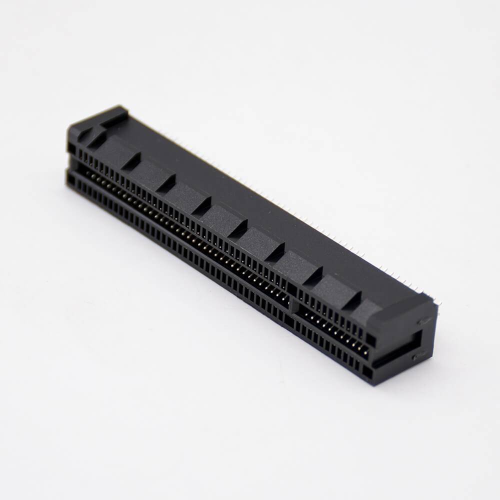 PCIE Interface Connector 8X Splint 98 Pin Memory Card Connector