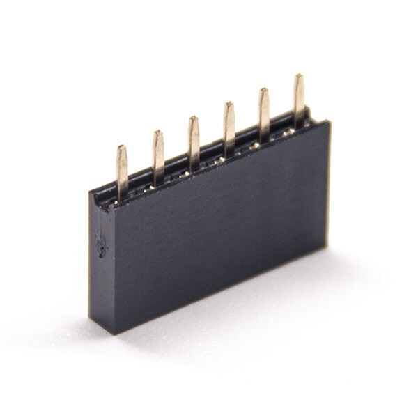 10pcs PCB Female Header 180 Degree 2.54mm Picth Y Type PBT