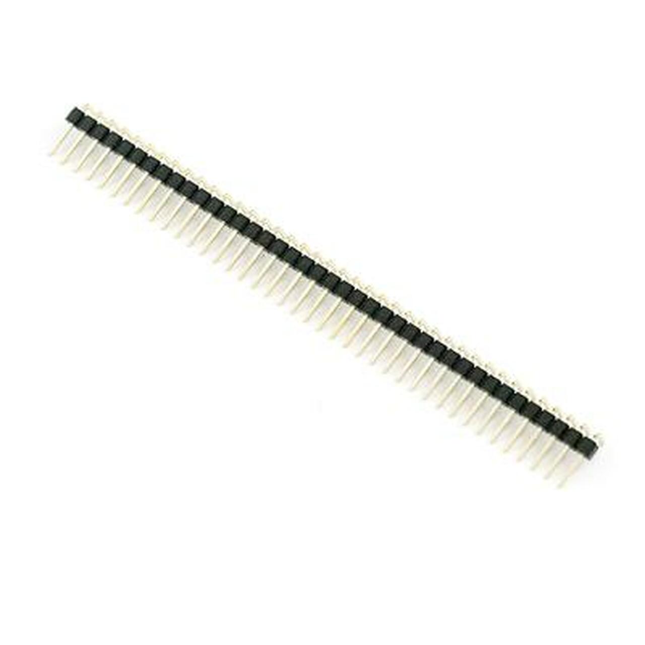 Berg Strip L Type Male 1x40 (2.54 mm/0.1 inch pitch)