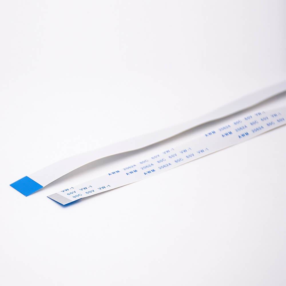 Flexible Flat Electrical Cable 20cm 20pin A Type Ribbon Cable 0.5mm Pitch