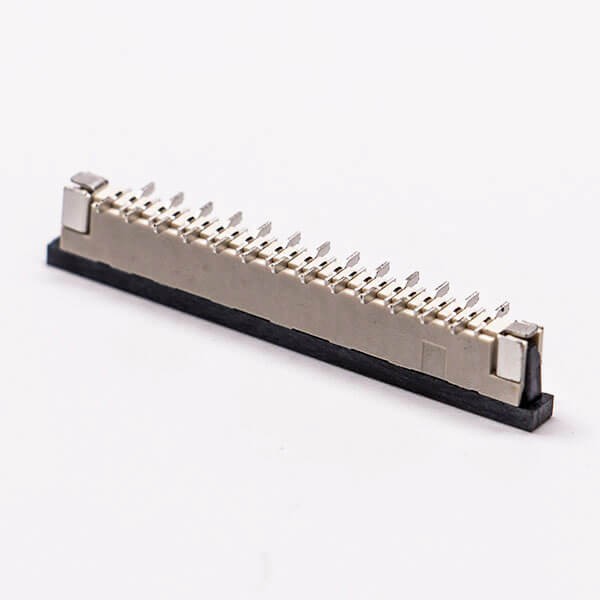 FFC/FPC Connector 13pin 2 Row 0.5mm Slider Type Top Contact Style for PCB
