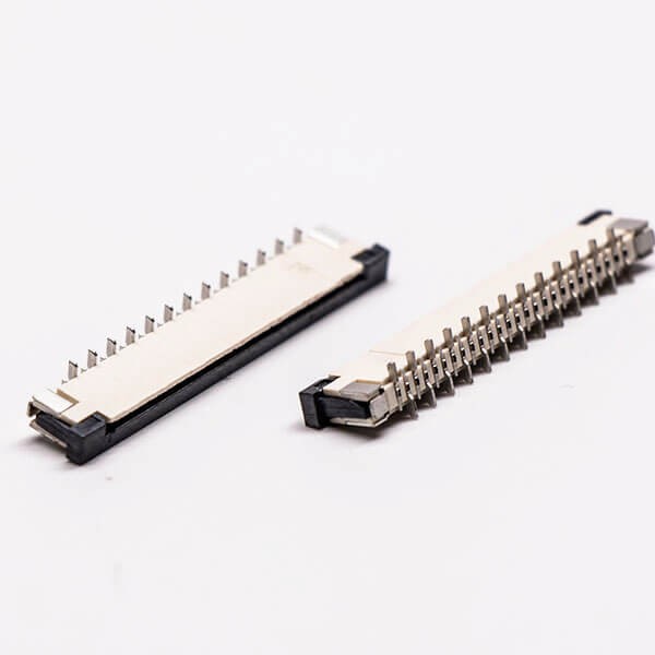 FFC/FPC Connector 13pin 2 Row 0.5mm Slider Type Top Contact Style for PCB