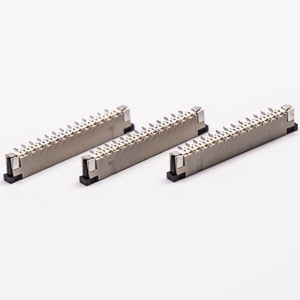 FFC/FPC Connector 13pin 2 Row 0.5mm Slider Type Top Contact Style for PCB