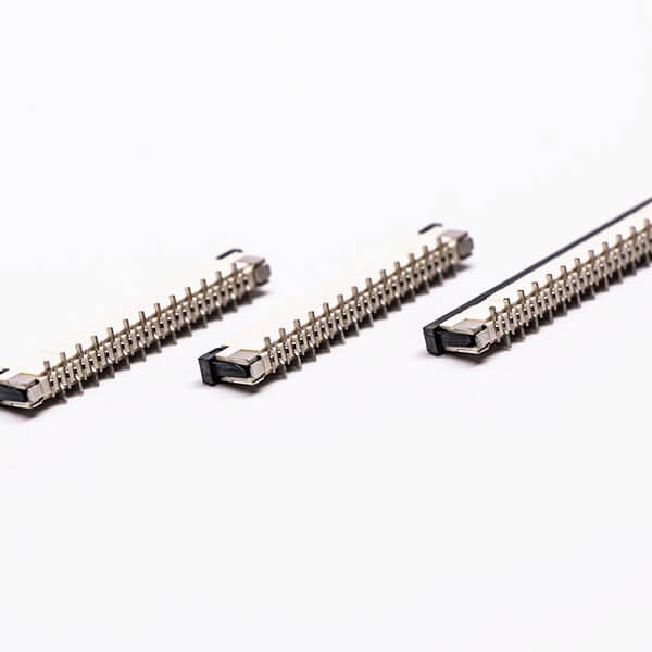 FFC/FPC Connector 13pin 2 Row 0.5mm Slider Type Top Contact Style for PCB