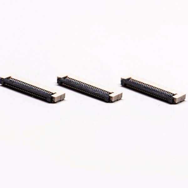 FFC FPC Socket 0.5mm Horizontal Type and Dual Contact Style without Lock