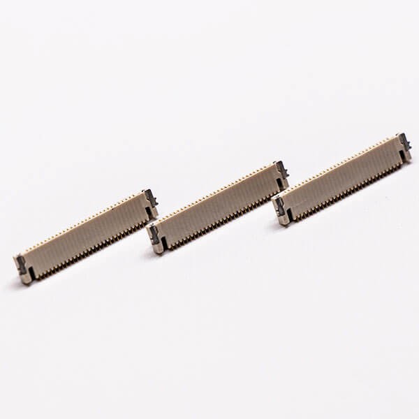 FPC Connector 0.5PH Top Contact Style Slider Type H1.2 For PCB Mount