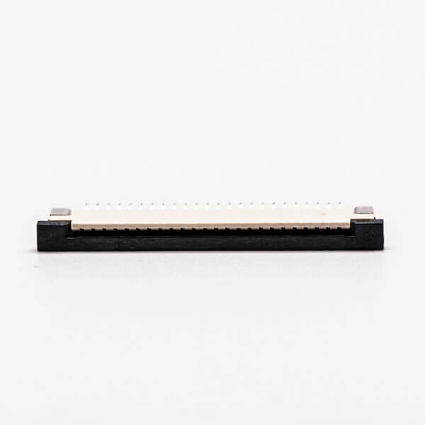 FPC Connector Jack 1.0PH 24 Pin Bottom Contact Style Slider Type for Surface Mount 2.5H
