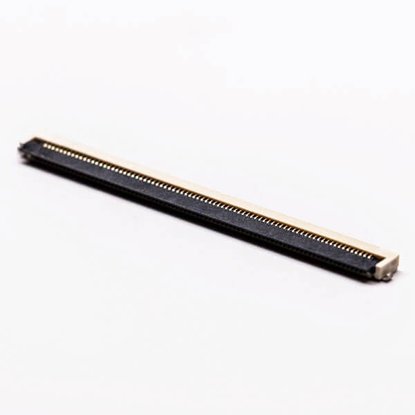 FPC Connector Socket 1.0PH Bottom Contact Style 80pin Slider Type H1.2