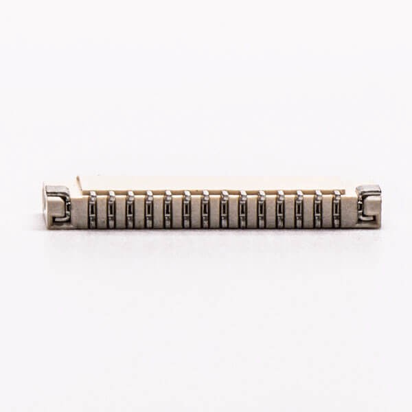 FPC Socket Connector Dual Contact Style 1.0 PH 14 PIN Horizontal Type 2.0H