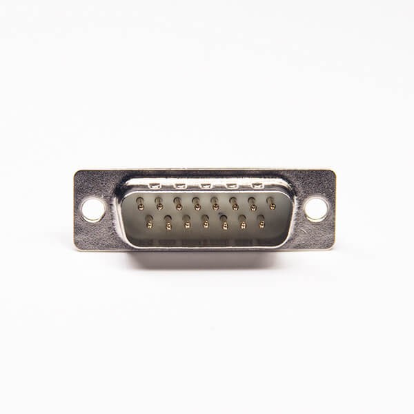 15 pin hD D sub Standard Type Zinc Alloy D-sub 15 Pin Male Solder Type For Cable