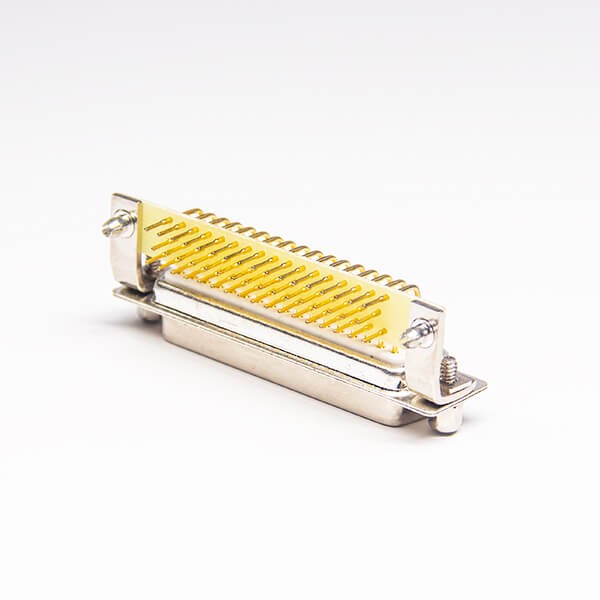50 Pin Right Angled D SUB Connector Female Staking Type for PCB Mount