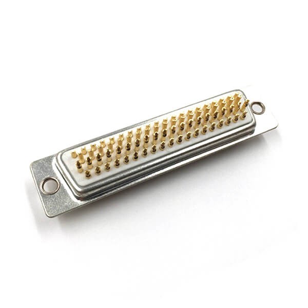 78 Pin D Sub Female Connector Machine Contacts Receptacle Connector Solder Type 20pcs