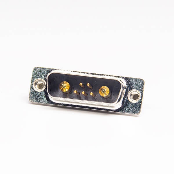 7w2 Combo D sub Connector Male Staking Type Through Hole