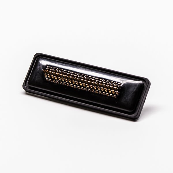 D-sub 104 Pin Male Straight Waterproof Connector for Cable Solder Type