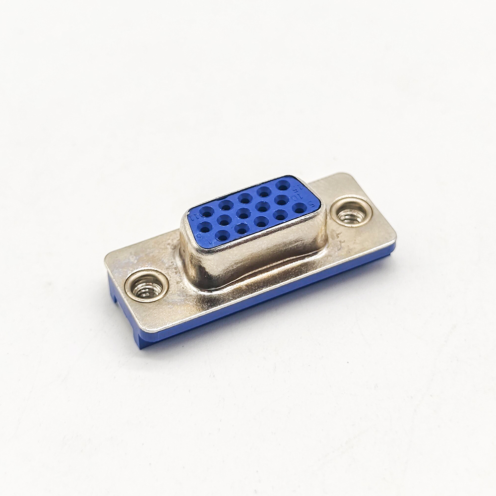 D SUB 15 Pin Female Right Angled Staking Type Through Hole for PCB Mount 20pcs